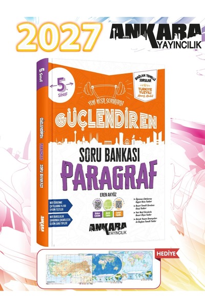 Ankara Yayıncılık 5.sınıf Güçlendiren Paragraf Soru Bankası