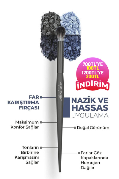 Alix Avien Far Karıştırma Fırçası - Blending Brush