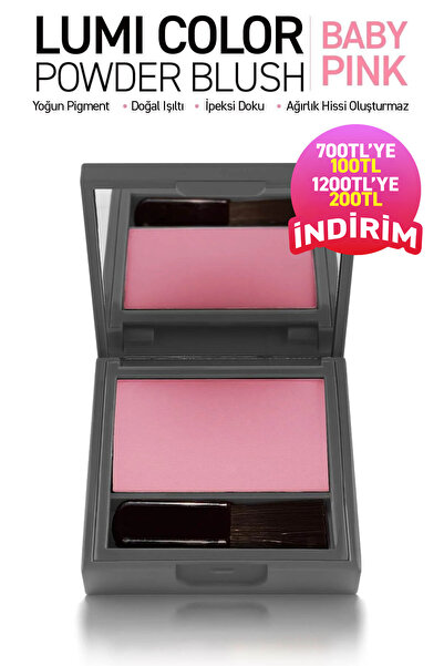 Alix Avien Yoğun Pigmentli Ultra İnce İpeksi Dokulu Pudra Allık - Lumi Color ...