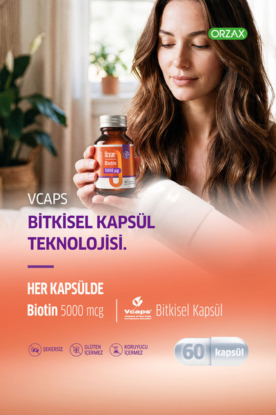 Ocean Biotin 5000 Mcg 60 Kapsül