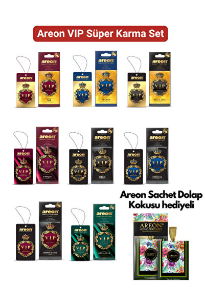 VIP Süper Karma Set (8 Farklı Koku)