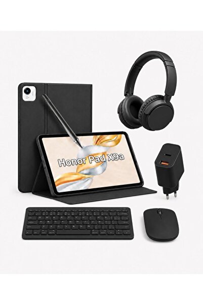 HONOR Pad X9a 8gb 256gb Wi-fi 11.5 Inç 120 HZ 2.5K GRY TABLET+KILIF+MOUSE SET...