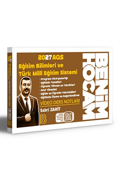 Benim Hocam Yayınları 2027 AGS Eğitim Bilimleri ve Türk Milli Eğitim Sistemi ...
