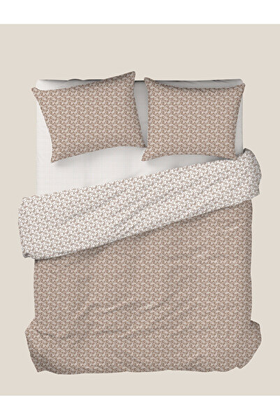 English Home Lora sage bedding set, coffee, 200x220 cm