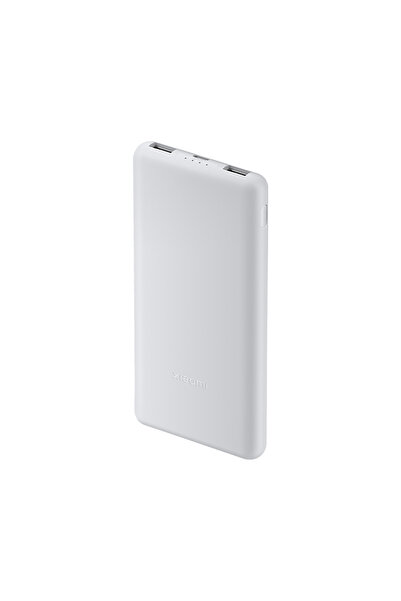 Xiaomi باور بانك لايت بمنفذ USB-C ومنفذين USB بقوة 10000 مللي أمبير في الساعة وقوة 22.5 وات - أبيض