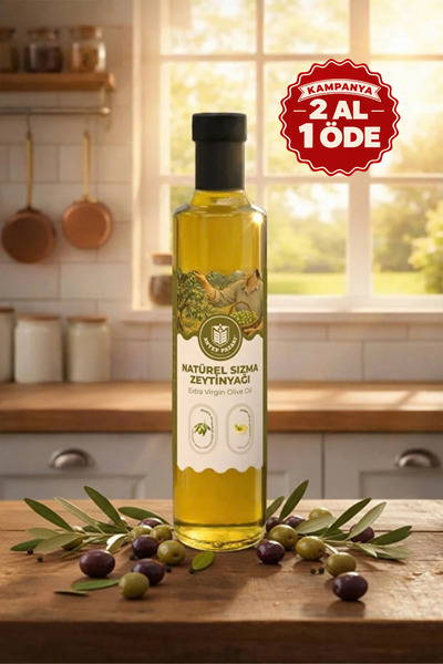 Antep Pazarı Sızma Nizip Zeytinyağı - 1. Kalite - 450ml