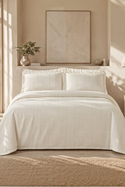 Karaca Home Royale Double Duvet Cover Set White
