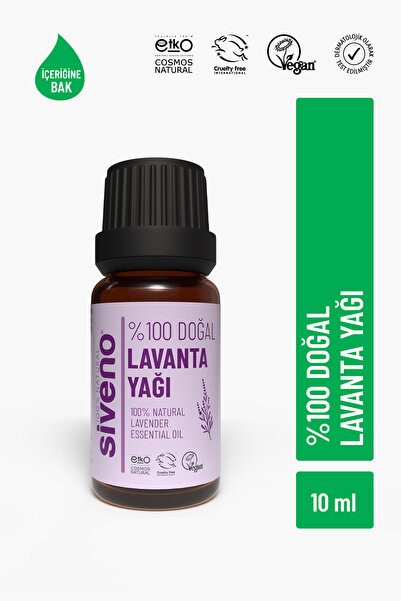 Siveno %100 Doğal Lavanta Uçucu Yağı 10 ml