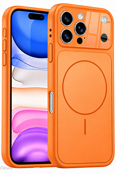 Fibaks iPhone 16 Pro Max Kılıf 17 Pro Max Çevirici (Cihazınızdaki Lens Koruma...