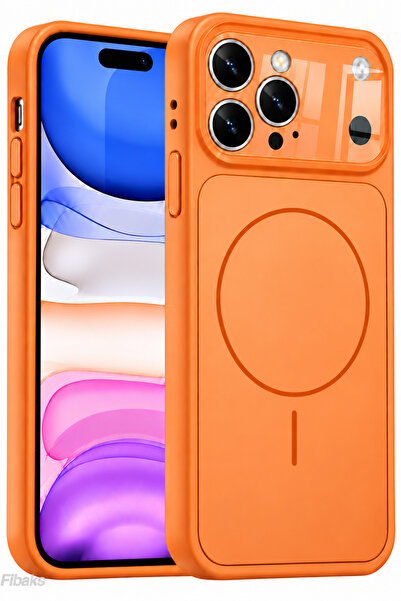 Fibaks iPhone 12 Pro Max Kılıf 17 Pro Max Çevirici (Cihazınızdaki Lens Koruma...