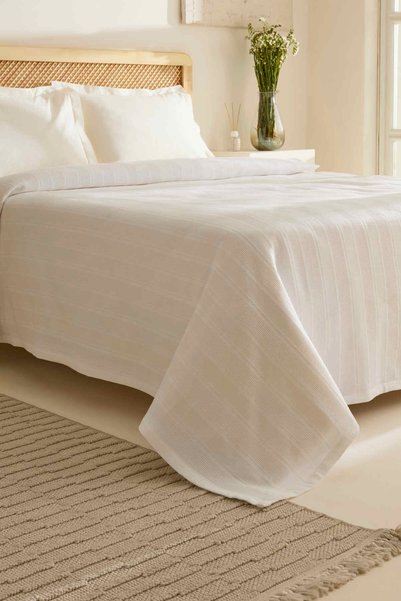 Karaca Home Verona 100% Cotton Double Piqué White
