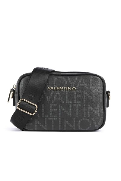 Valentino Συνθετική γυναικεία τσάντα ώμου, μαύρη