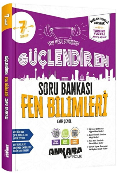 Ankara Yayıncılık 7. Sınıf Fen Bilimleri Güçlendiren Soru Bankası