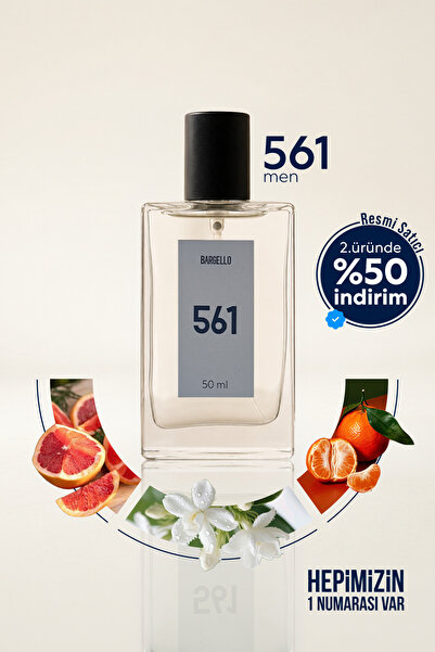 Bargello عطر رجالي 561، أو دو بارفان، سعة 50 مل، برائحة منعشة