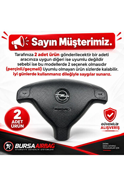 Genel Markalar Opel Astra G 2002-2007 Modeller Arası Geçmeli Airbag Kapağı Ar...