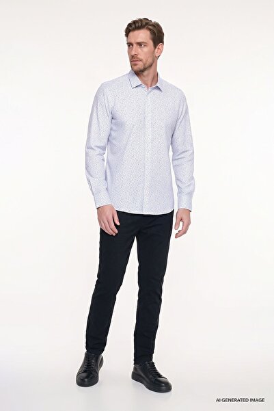 ALTINYILDIZ CLASSICS Siyah Erkek Slim Fit Pantolon ACE001261509_SYH