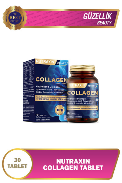Nutraxin Collagen Beauty Takviye Edici Gıda 30 Tablet