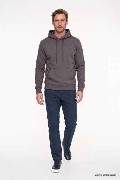 AC&Co / Altınyıldız Classics Erkek Lacivert Diz İzi Yapmayan Slim Fit Dar Kes...
