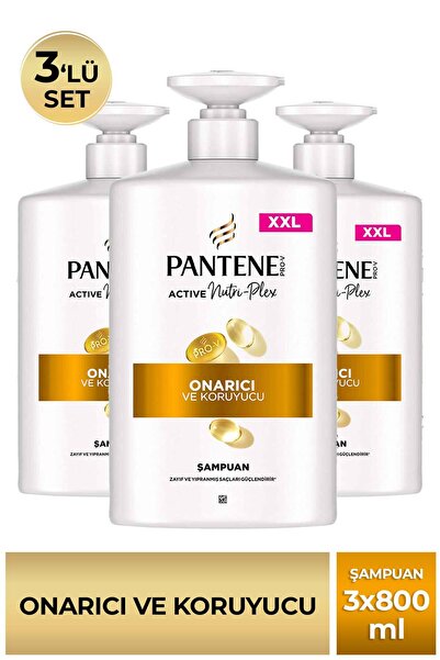 Pantene Pro-V Onarıcı & Koruyucu, Zayıf ve Yıpranmış Saçlar İçin Şampuan 800 ...