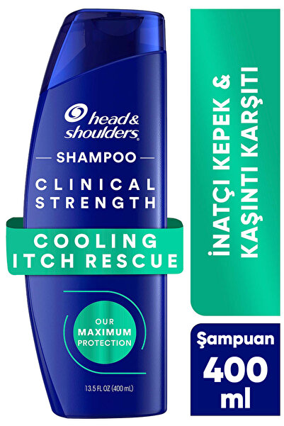 Head & Shoulders Clinical Strength Cooling Itch Rescue İnatçı Kepek ve Kaşınt...