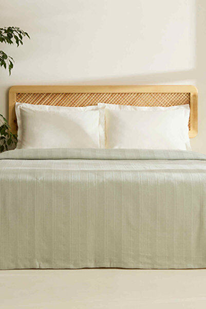 Karaca Home Verona %100 Pamuk Çift Kişilik Pike Adaçayı
