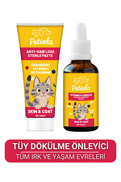 Petiola Tüy Dökülmesini Önleyici ve Tüy Sağlığını Destekleyici, Tüy Yumağı Ve...