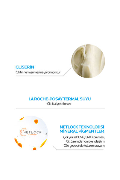 La Roche Posay Anthelios Uvmune 400 Hydrating Cream SPF50+ Tüm Cilt Tipleri İçin Nemlendirici Yüz Güneş Kremi 50 ml