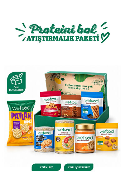 Wefood Proteini Bol Atıştırmalık Paketi