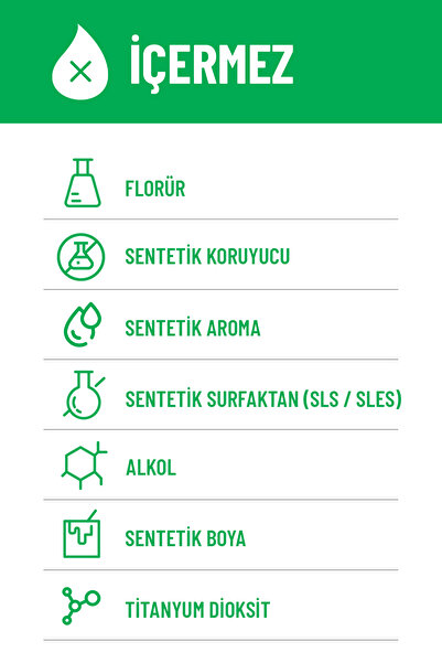 Siveno %100 Doğal Diş Macunu Bebek ve Çocuk İçin Karışık Meyve Aromalı Florürsüz 50 ml