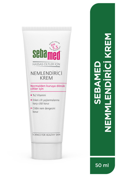Sebamed %2 Vitamin E İçeren Yoğun Nemlendirici Yüz Bakım Kremi 50 ml Günlük K...