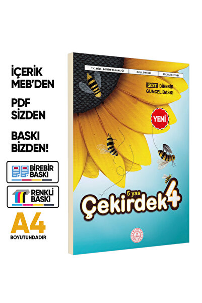 Karakutu Yayınları 2027 5 Yaş Okul Öncesi MEB Etkinlik Kitabı Çekirdek 4 Eğle...