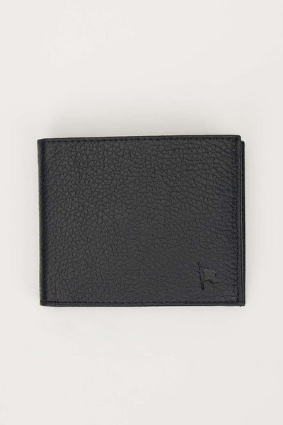 Tudors Genuine Leather Men's Black Wallet