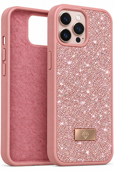 Fibaks iPhone 11 Pro Max Kılıf Içi Kadife Elmas (Jelatini Sökünüz) Tasarımlı ...
