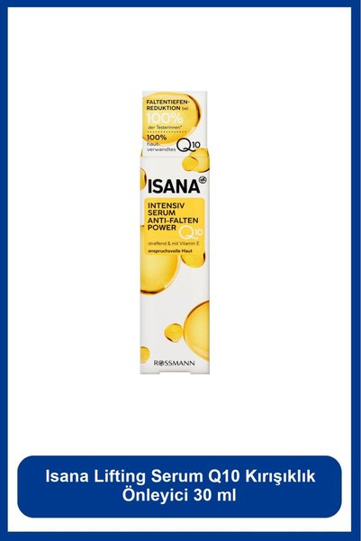 ISANA Intensiv Serum Q10 Kırışıklık Önleyici 30 ml