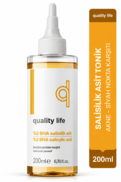 Quality Life Salisilik Asit Tonik - Gözenek Sıkılaştırıcı Sivilce ve Akne Kar...