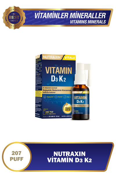 Nutraxin D3k2 Damla