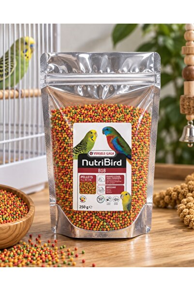 Versele Laga Nutribird B18 (%18 PROTEİN) Pelet Yem - 250 gram Bölünmüş Ürün
