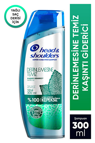 Head & Shoulders 300 ml Shampoo. Go Deep Clean.