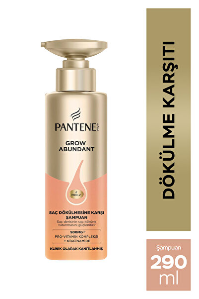 Pantene Grow Abundant Saç Dökülmesine Karşı Pro-Vitamin Kompleksi + Niasinami...