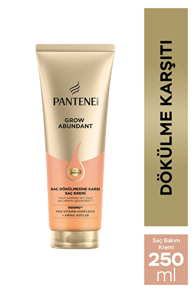 Pantene Grow Abundant İnce Telli, Zayıf Saçlar için Saç Dökülmesi Karşıtı Saç...