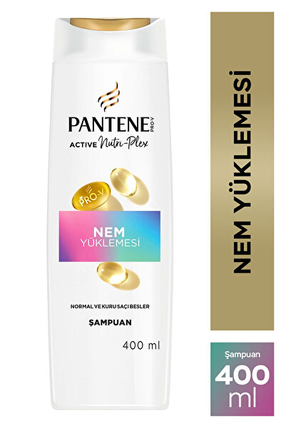 Pantene Nem Yüklemesi Kesintisiz Yumuşak ve Parlak Saçlar Şampuan 400ml