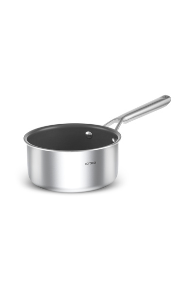 Karaca Plasma Steel 316+ 3Ply Yanmaz Yapışmaz Çelik Sosluk 18 cm