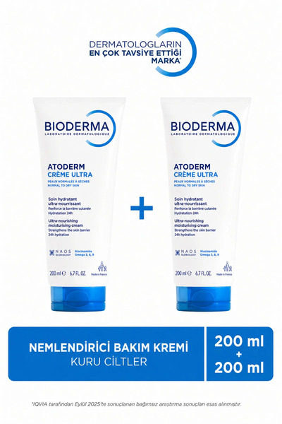 Bioderma Kuru, Hassas Ve Atopik Ciltler Için Nemlendirici Yüz Ve Vücut Bakım ...