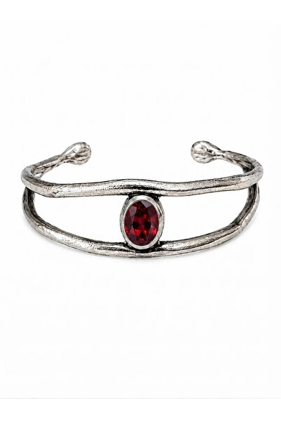 Capo by Aytaç Yamaç Capo Woman Oval Crystal Clamp Bracelet – Double Arm Moder...