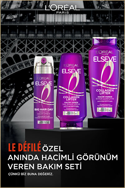 ELSEVE Collagen Lifter [Kolajen Peptitleri] İçeren Hacim Veren Bakım Rutini: ...
