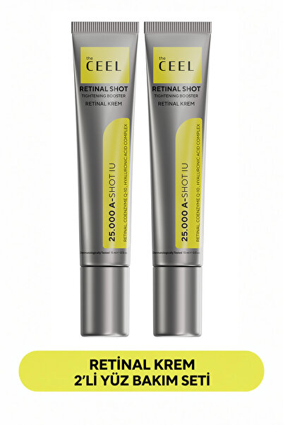 The Ceel 2'li Retinal Shot %0,1 Onarıcı&Aydınlatıcı Booster Krem Azelaic Acid...