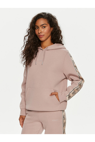 Guess Carla Hooded Sweatsh Women's Powder Sweatshirt V4Yq11Kb3P2-G4Q9
