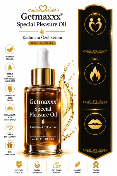 Getmaxxx Kadınlara Özel Serum 30 ML Special Pleasure Oil