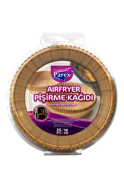 Parex Airfryer Pişirme Kağıdı 25'li