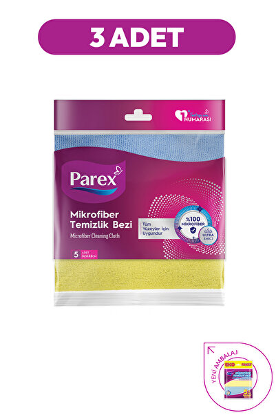 Parex Mikrofiber krpa za čišćenje, pakovanje od 5 komada